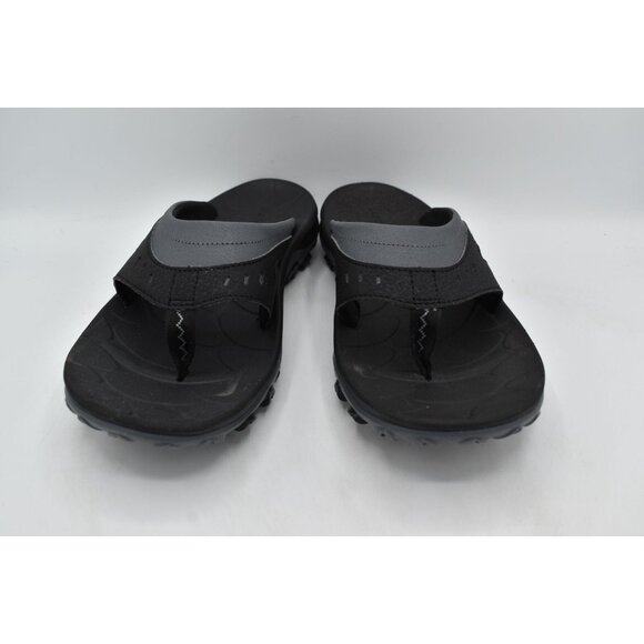 Merrell‎ Mens Size 9 Huntington Sport Black Flip Flop Thong Sandals